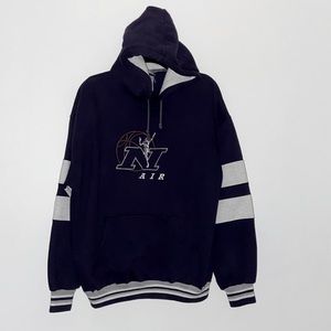 Best Play Vintage Pullover Hoodie Sweatshirt XL Dark Purple/Heather Gray UNI​​​​